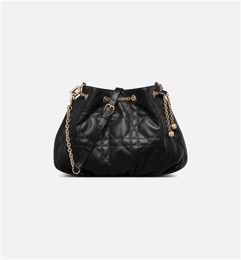 dior ammi medium|Medium Dior Ammi Bag Black Supple Macrocannage Lambskin.